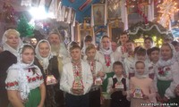 Рождество в Святогоровской церкви