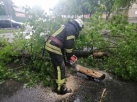 Протягом минулої доби рятувальники Донеччини ліквідували наслідки негоди