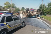 На Хмельниччині поліцейські затримали водія, що спричинив ДТП, у якому загинув 4-річний хлопчик