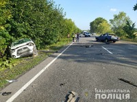 На Черкащині внаслідок ДТП загинув водій й травмувався пасажир. Слідчі розслідують кримінальне провадження