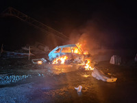 Поліція встановлює особу водія, загиблого у ДТП на Хорошівщині