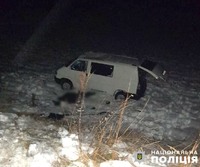 На Львівщині внаслідок ДТП загинув водій мікроавтобуса – поліцейські встановлюють обставини події