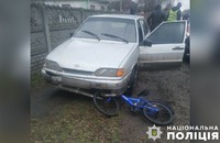 Поліцейські Полтавщини з’ясовують обставини ДТП за участі малолітнього велосипедиста