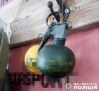 Поліцейські вилучили гранату з будинку жителя Барашівської громади