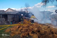 Вогнеборці ліквідували пожежу у господарчій будівлі