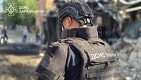 Рятувальники ліквідували наслідки обстрілів м. Дергачі