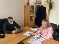 Робоча зустріч з головою суду.