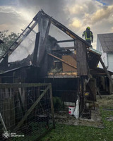 Тячівські рятувальники під час пожежі вберегли від знищення житловий будинок