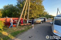Виїхав на узбіччя та травмував пішохода: поліція Черкас розслідує ДТП
