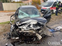 Поліція  встановлює обставини ДТП на Харківщині за участю чотирьох автомобілів