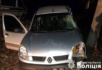 На Полтавщині поліція встановлює обставини дорожньо-транспортної пригоди, в якій загинув водій легковика