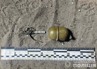 Поліцейські вилучили у 29-річного жителя Любешівщини гранату