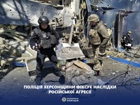 На Херсонщині внаслідок російських обстрілів поранено чотирьох людей, поліція фіксує наслідки атак