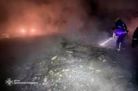 Павлоградський район: пожежа в приватному будинку, згорів дах