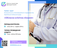 Триває аудит діяльності Обласної клінічної лікарні