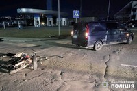 У Хмельницькому внаслідок ДТП травмувався мотоцикліст: поліцейські відкрили кримінальне провадження