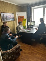 Для клієнтів пробації Шишаччини проведено показ документального фільму «Фортеця Маріуполь Орест»