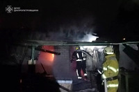 У Павлоградському районі під час пожежі виявлено тіло чоловіка без ознак життя