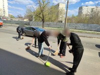 В Секторі ювенальної пробації м. Харкова підлітки долучилися до толоки до Дня довкілля .