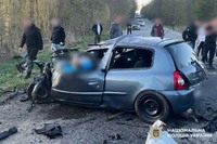 Поліція працює на місці ДТП у Жмеринському районі