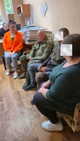 Лекція волонтера пробації, про невідворотність покарання з клієнтами пробації Лубенщини.