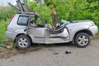 Поліція Полтавщини встановлює обставини ДТП, у якій одна особа загинула та троє травмувалися