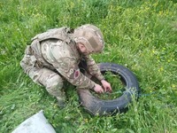 Вибухотехніки поліції Сумщини знищили ворожі суббоєприпаси після чергового обстрілу з боку рф