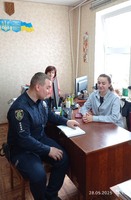 Робоча зустріч представників пробації з інспектором поліції
