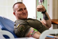 Нетішинські нацгвардійці стали донорами крові
