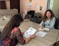 Пробаціонери Козельщини інформують працівників суду про громадські роботи як основний вид покарання