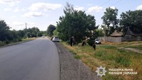 Поліція Полтавщини встановлює обставини ДТП, в якій загинув водій мотоцикла