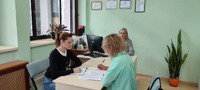 Підписання договору з волонтером до Дня Конституції України