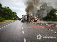 Слідчі поліції затримали водія вантажівки – учасника смертельної аварії у Гайсинському районі