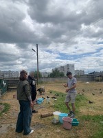 Працівники пробації залучають неповнолітнього до волонтерської дільяльності