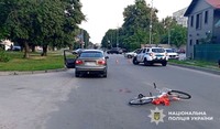 Поліція Полтавщини встановлює обставини ДТП, в якій загинула велосипедистка