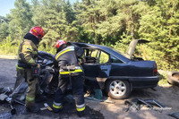 Рятувальники деблокували чоловіка з авто після зіткнення під Великоолександрівкою