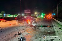 Поліція Полтави встановлює обставини ДТП, в якій травмовано людину