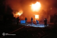 Нічна атака на Павлоград: вибухи, пожежі та постраждалий
