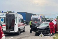 На Полтавщині поліція встановлює обставини ДТП, в якій травмувалося двоє людей