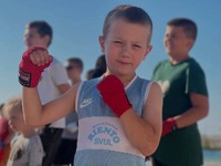 В Одесі на інклюзивному пляжі провели відкрите тренування з боксу