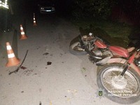 Поліцейські затримали нетверезого водія мотоцикла, який причетний до смертельної ДТП у Козелецькій громаді