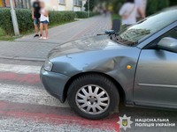 Поліцейські Київщини розслідують ДТП у Броварах, внаслідок якої травмувався малолітній