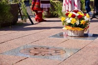 У центрі Одеси на Алеї зірок встановили пам’ятну зірку на честь художника-графіка Геннадія Гармидера