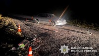 В ДТП на Обухівщині постраждав велосипедист: поліція Київщини розслідує обставини аварії