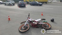 В ДТП на Обухівщині постраждав мотоцикліст: поліція Київщини розслідує обставини аварії
