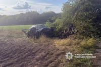 Поліція Полтавщини встановлює обставини ДТП, в якій постраждав водій