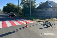 В ДТП у Черкасах постраждав велосипедист, поліцією відкрито кримінальне провадження