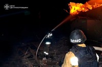 ДСНС: На Дніпропетровщині внаслідок нічної атаки постраждала жінка