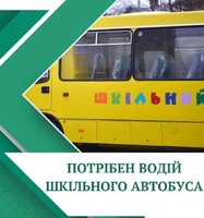Вакансія: водій шкільного автобуса!