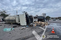 Поліція Полтавщини встановлює обставини ДТП, в якій постраждав водій